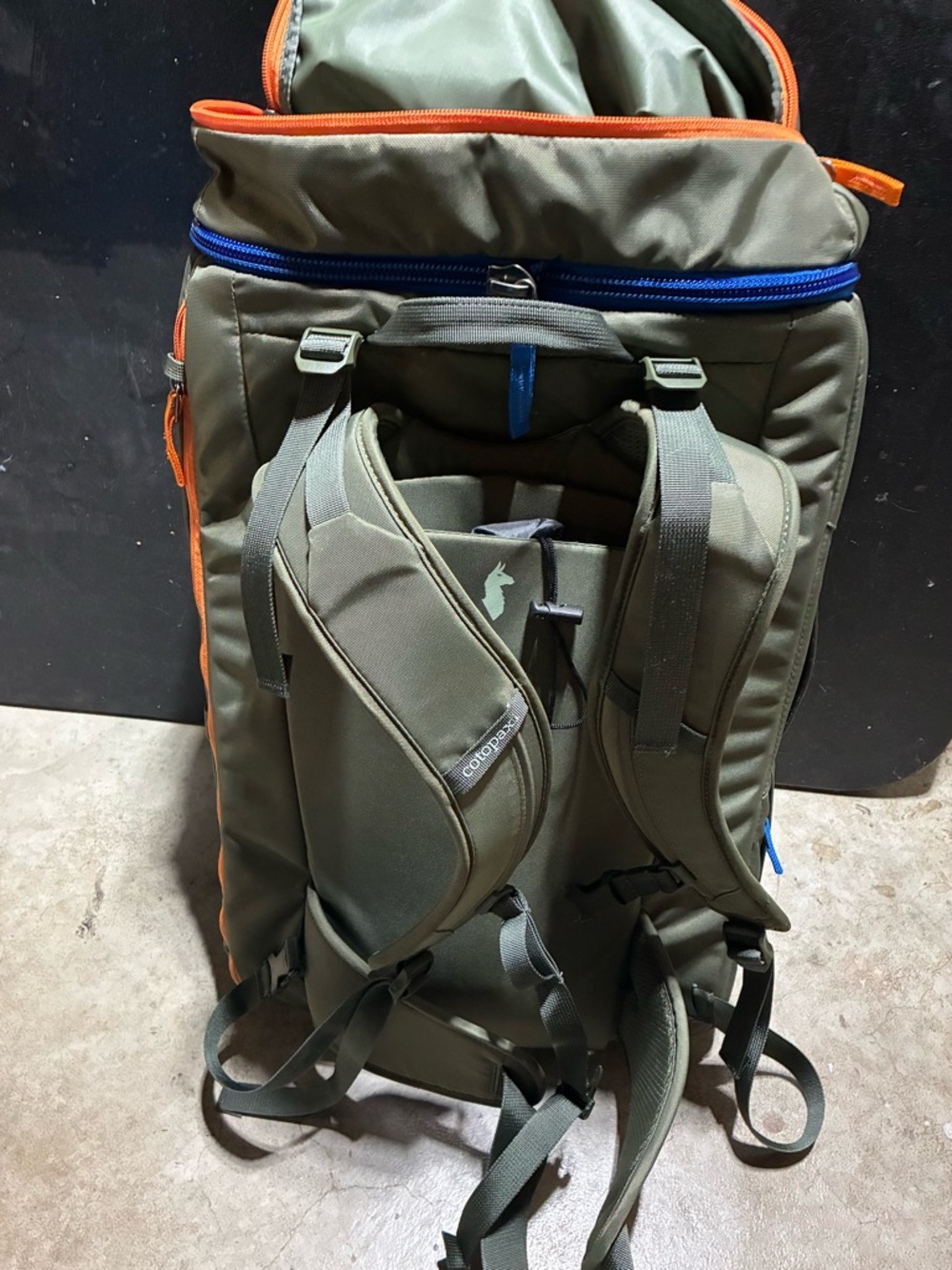 Cotopaxi Allpa 50 Fatigue Olive Green Travel Backpack - Picture 8 of 15